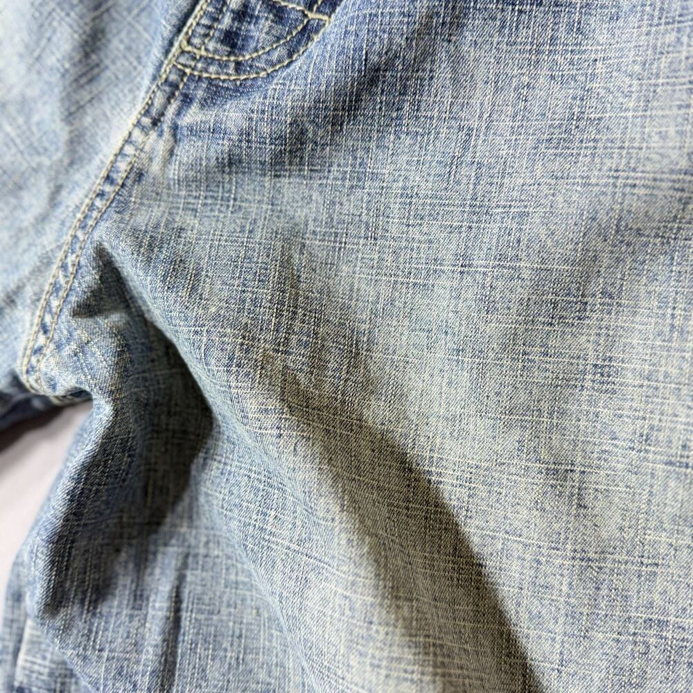 P.J. Mark Baggy Y2K Denim Shorts Size 38 - Picture 6 of 9